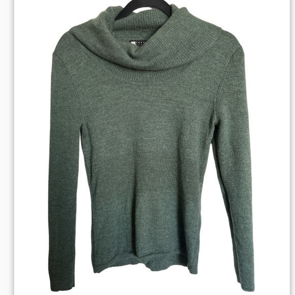 Carole Little Merino Wool Cowl Neck Sweater - Picture 3 of 8